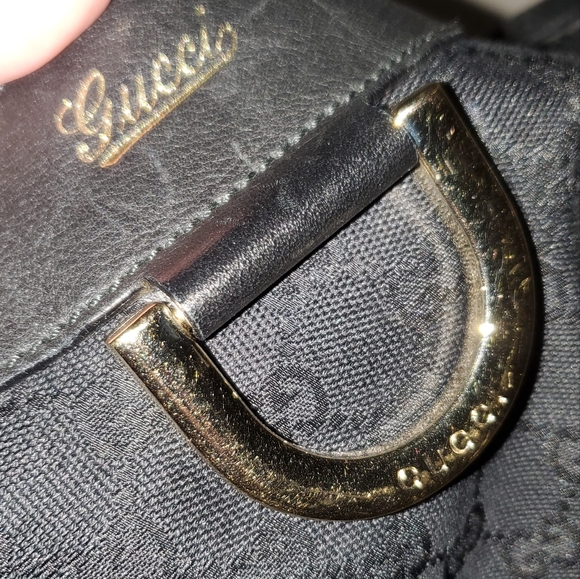 Gucci D Ring Hobo Canvas - Picture 12 of 16